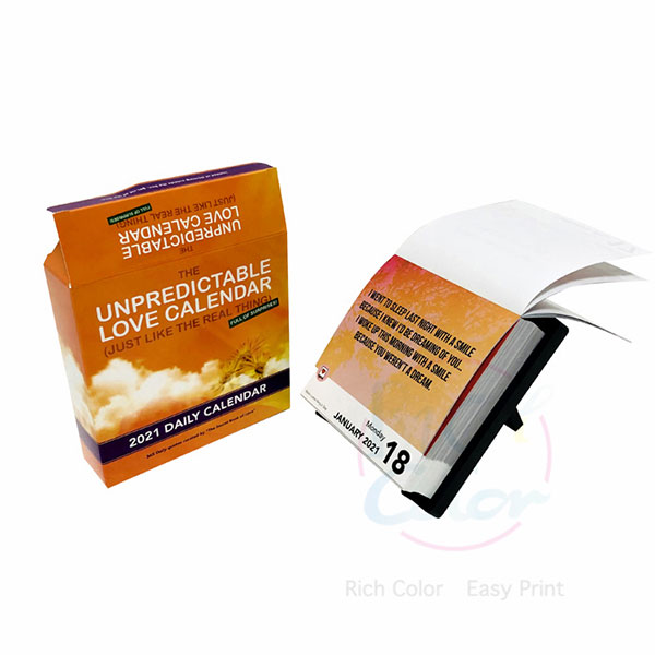 Mikä tekee 365 päivää sivulta päivässä irrotettavan kalenterin tulostamisesta älykkään valinnan yrityksille?